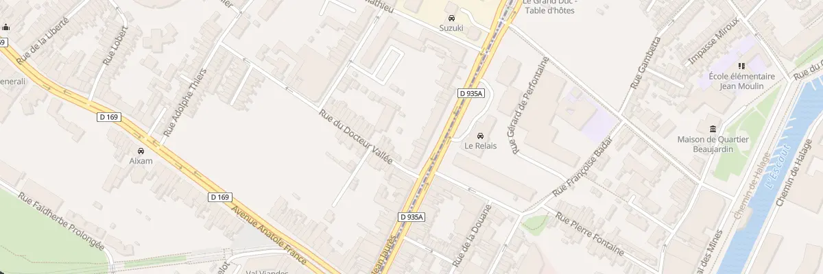 Plan du 30 Rue Jean Jaures à Anzin