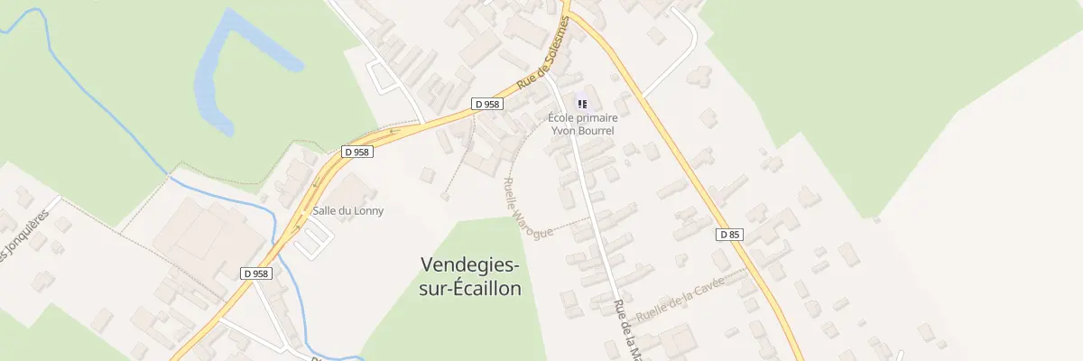 Plan du 76 Rue de la Mairie à Vendegies-sur-Écaillon