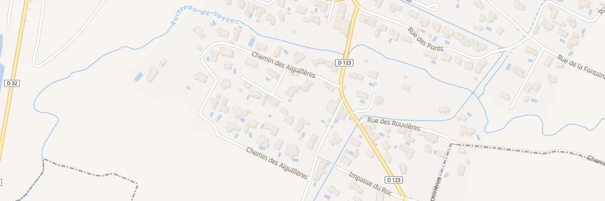 Plan du 35 Che des Aiguilleres à Pouzols