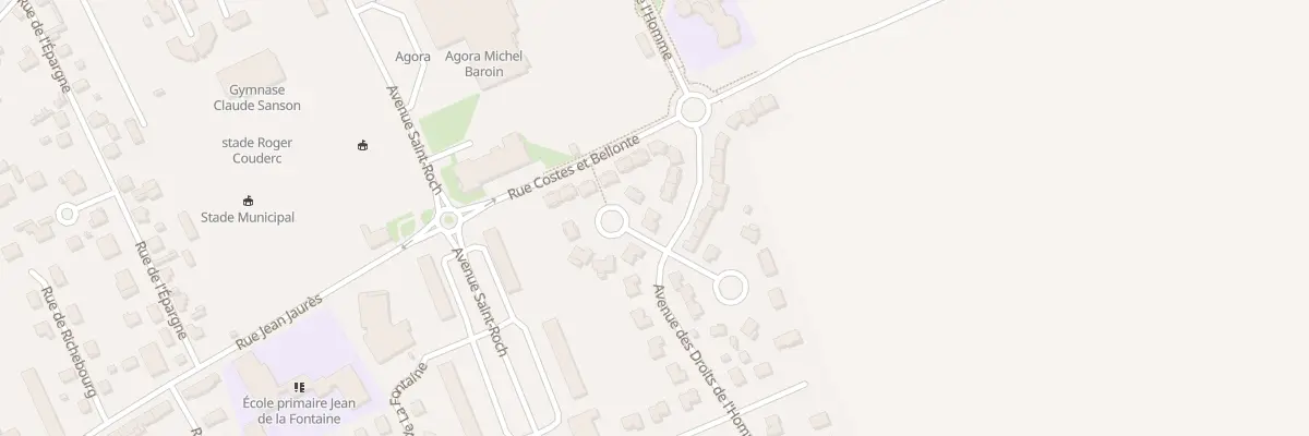 Plan du 18 Av des Droits de l’Homme à Nogent-sur-Seine