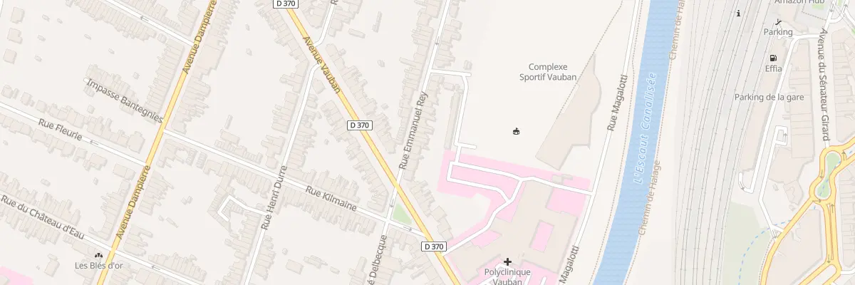 Plan du 129 Rue Emmanuel Rey à Valenciennes