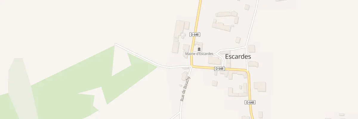 Plan du 2 Rue des Sables à Escardes