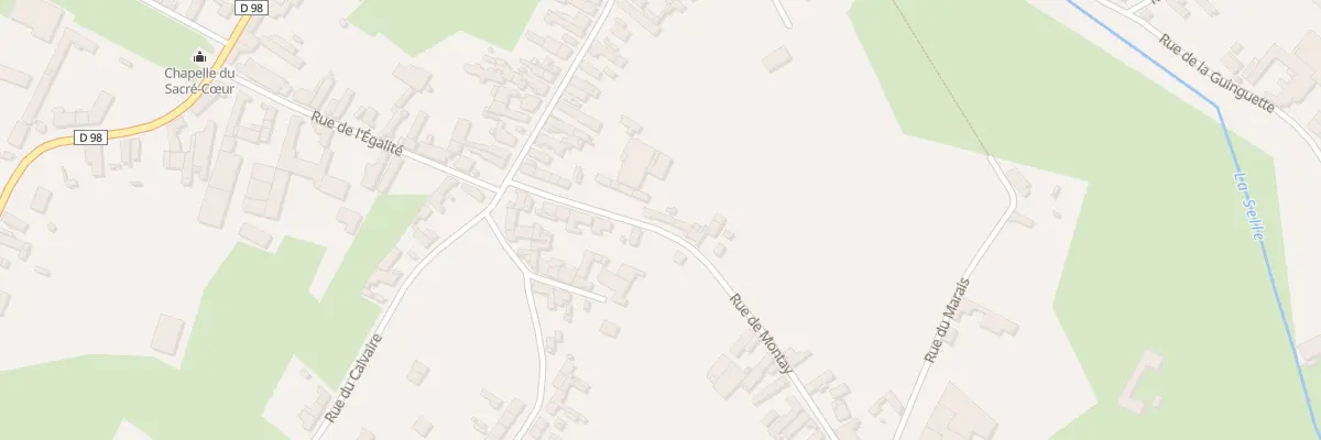 Plan du 17 Rue de Montay à Neuvilly