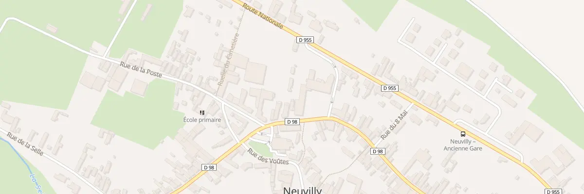 Plan du 9 Rue de la Liberté à Neuvilly