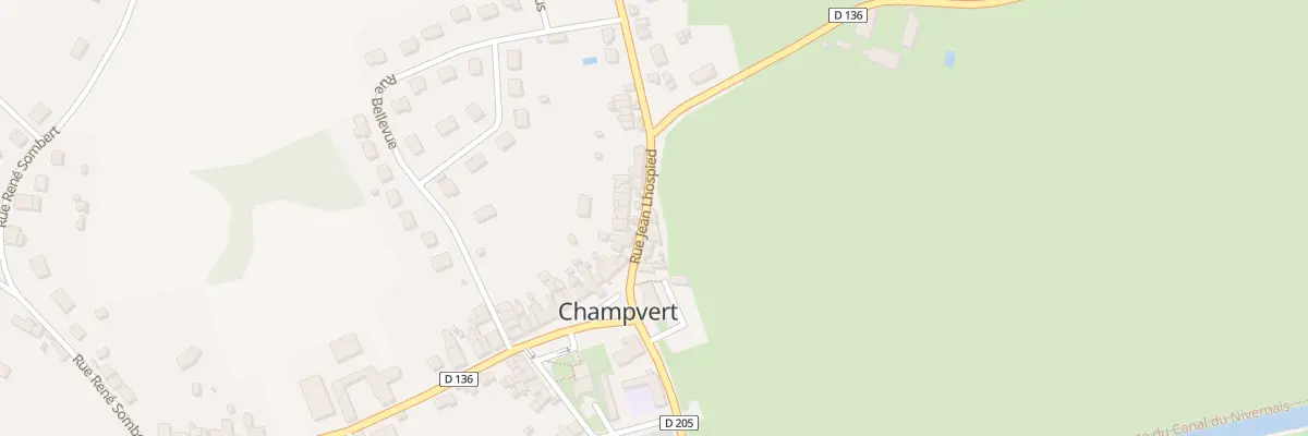 Plan du 10B Rue Jean Lhospied à Champvert