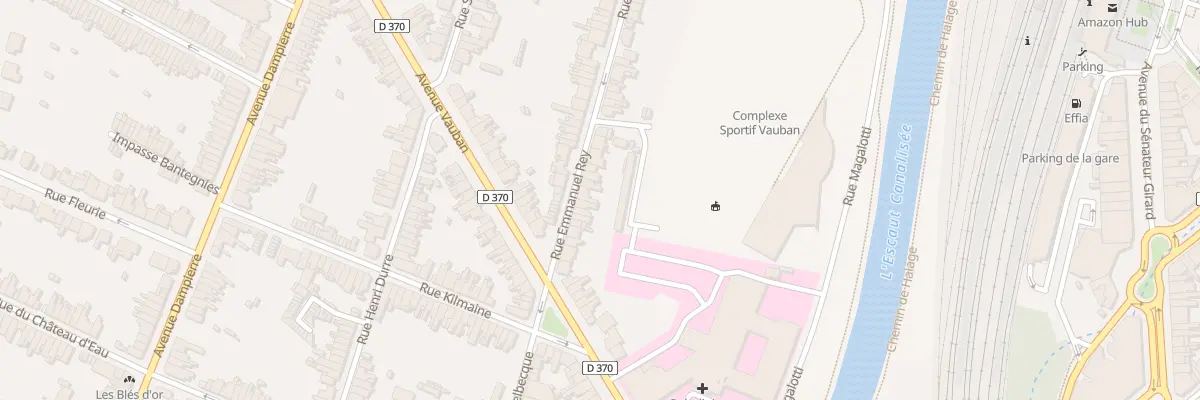 Plan du 123 Rue Emmanuel Rey à Valenciennes