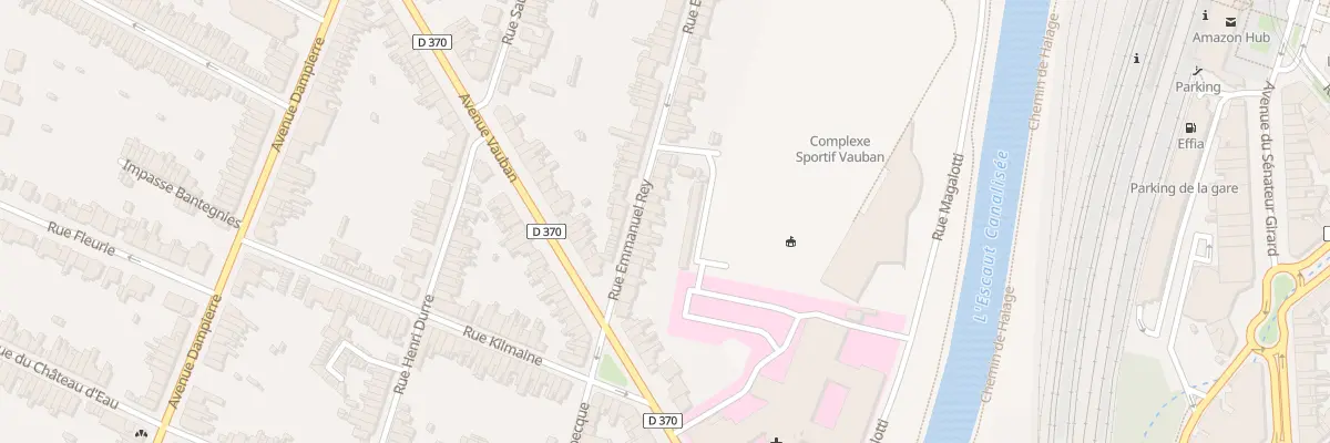 Plan du 119 Rue Emmanuel Rey à Valenciennes