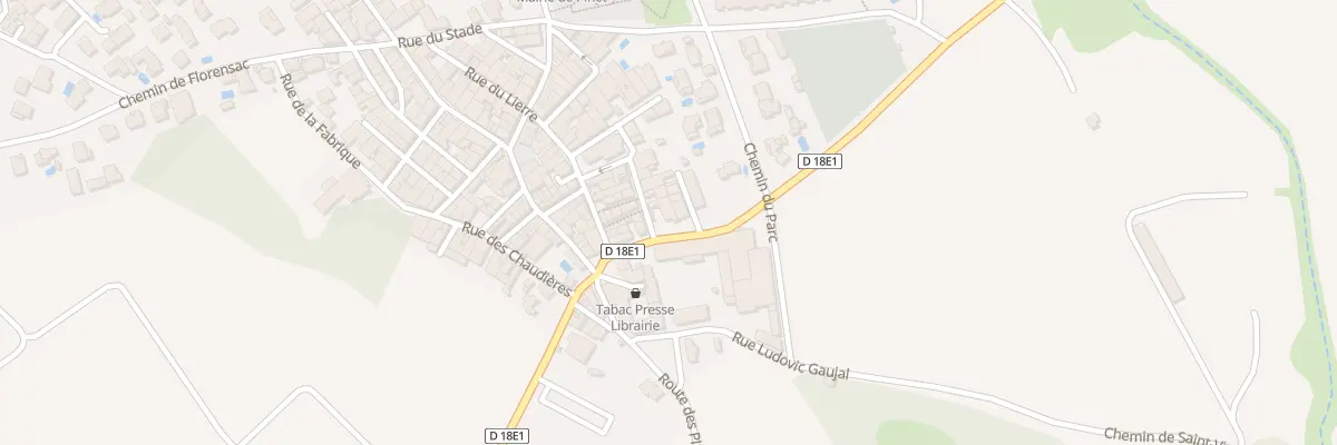 Plan du 5 Av de Thau à Pinet