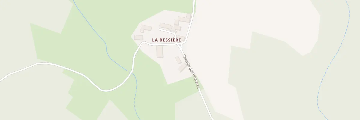 Plan du 5100 La Bessière à Aix-la-Fayette