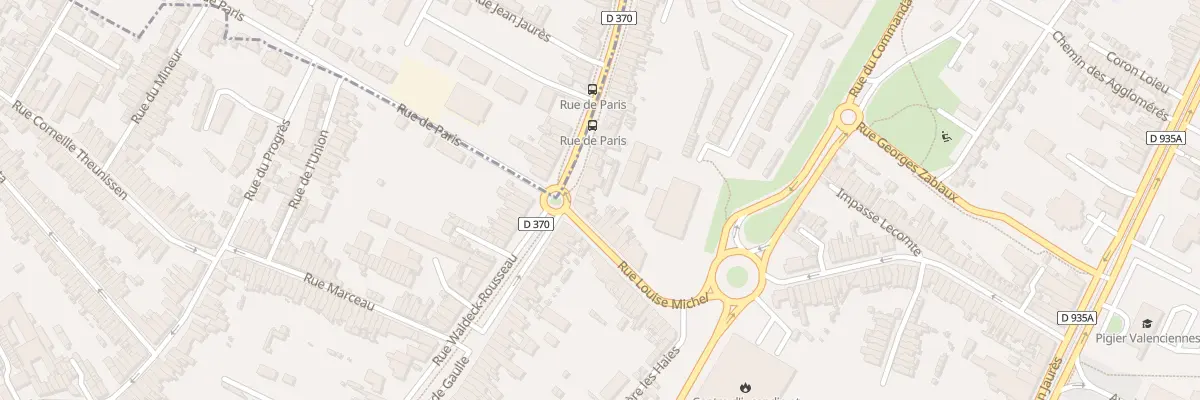 Plan du 31 Rue Waldeck Rousseau à Anzin