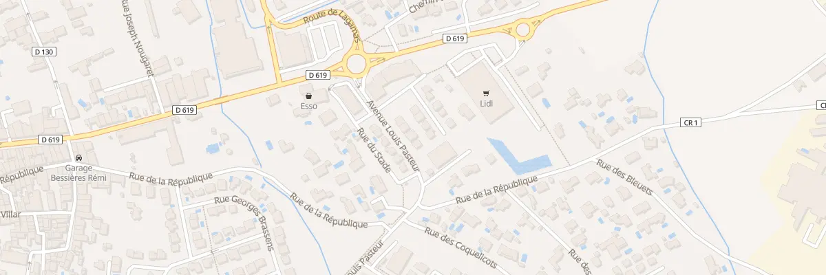 Plan du 5 Av Louis Pasteur à Saint-André-de-Sangonis