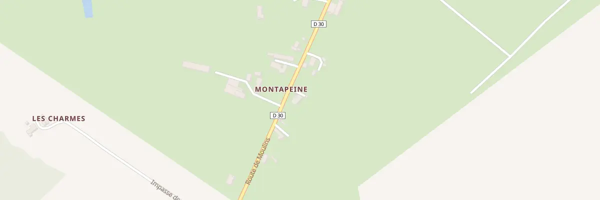 Plan du 5116 Montapeine à La Chapelle-aux-Chasses