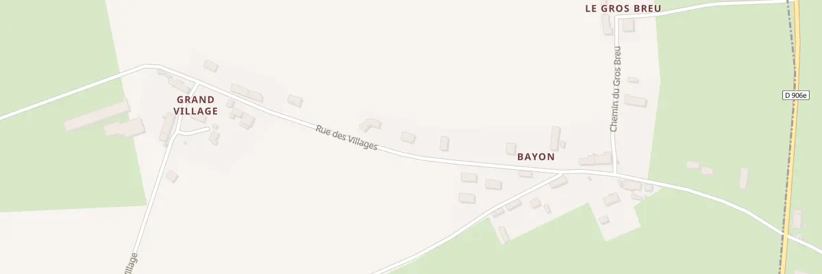 Plan du 22 Village Bayon à Saint-Gérand-le-Puy