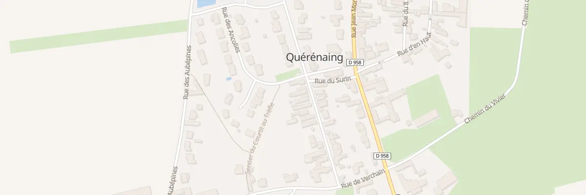 Plan du 21 Rue Neuve à Quérénaing