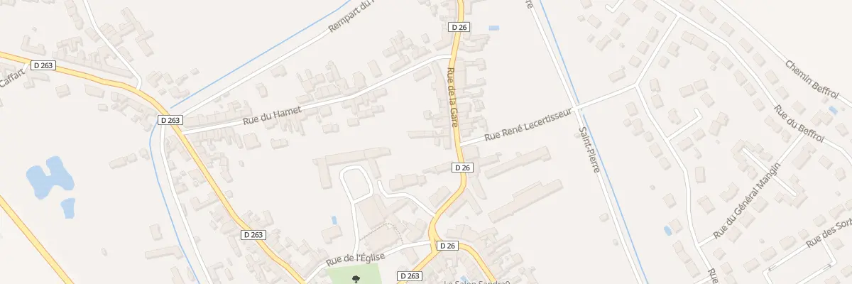 Plan du 7 Rue de la Gare à Crépy