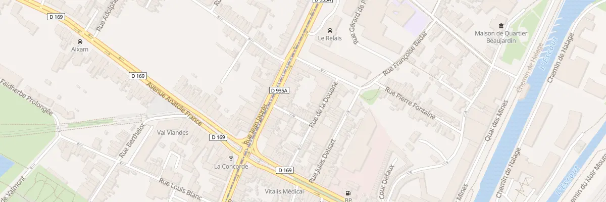 Plan du 32 Av de Condé à Valenciennes