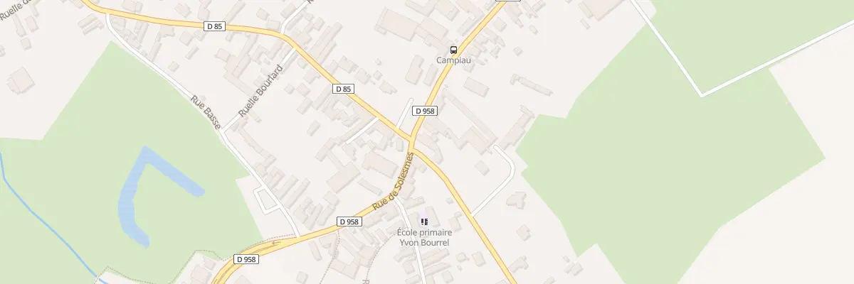 Plan du 7 Rue de Bermerain à Vendegies-sur-Écaillon