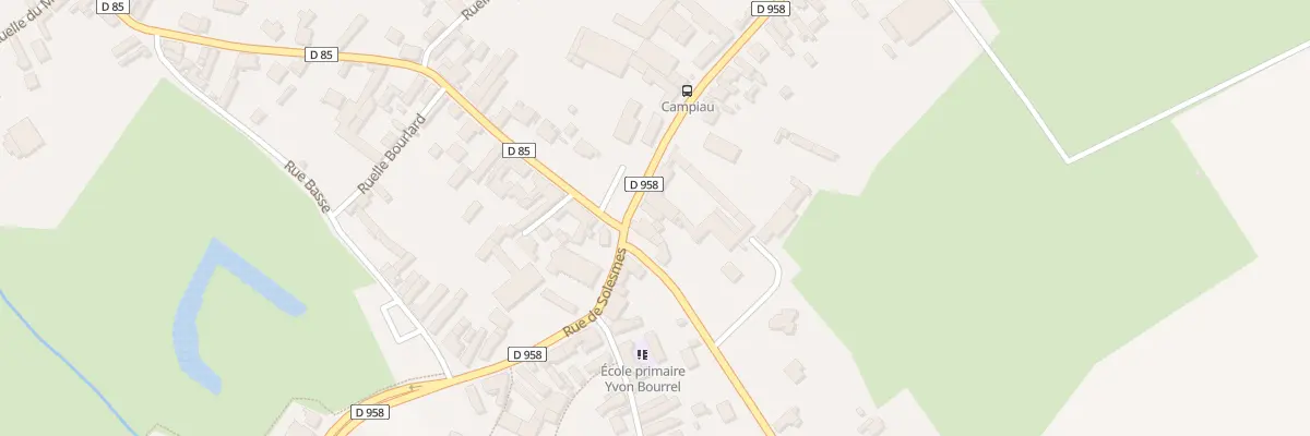 Plan du 14 Rue de Valenciennes à Vendegies-sur-Écaillon