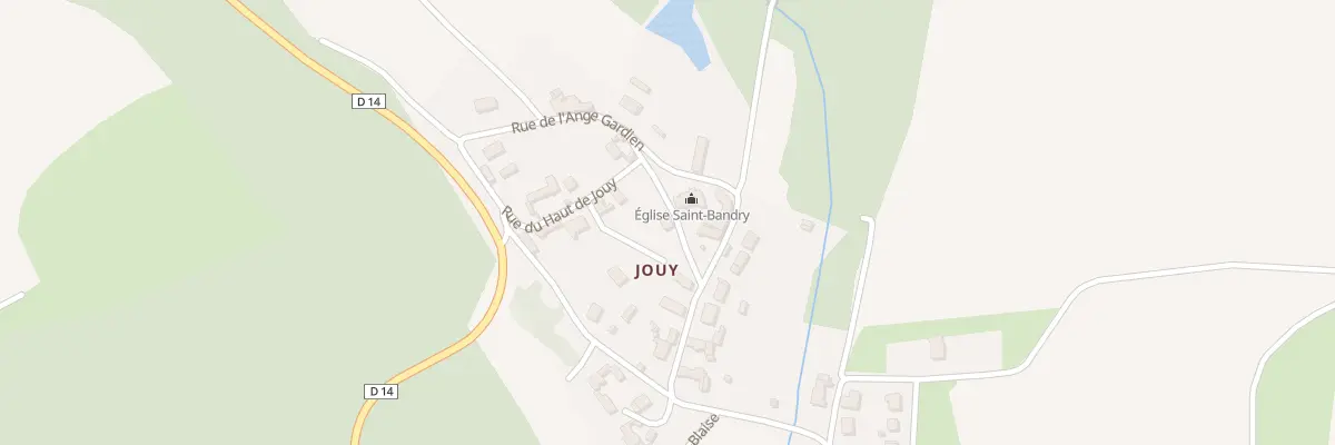 Plan du 2 Rue de l’Eglise à Aizy-Jouy