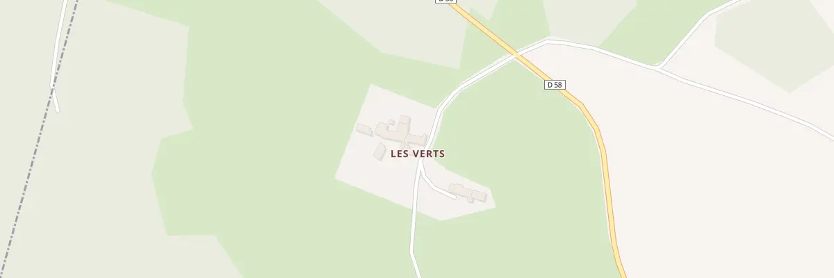 Plan du 5070 Les Verts à Échandelys