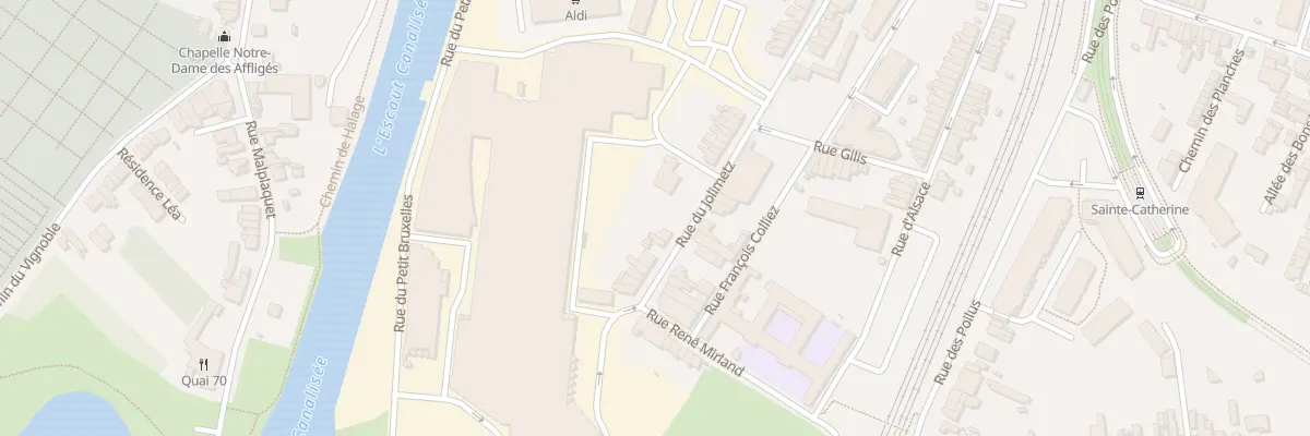 Plan du 40 Rue du Jolimetz à Valenciennes