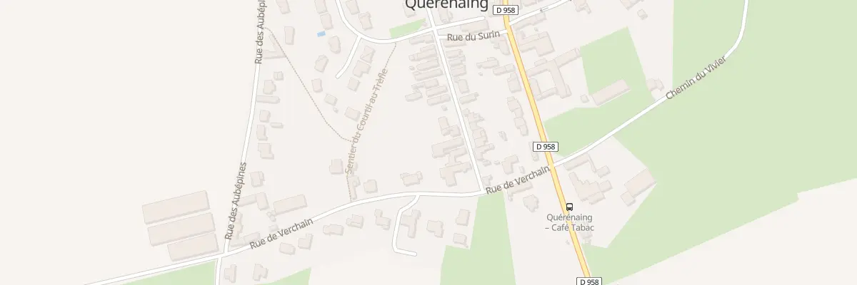 Plan du 7 Rue Neuve à Quérénaing