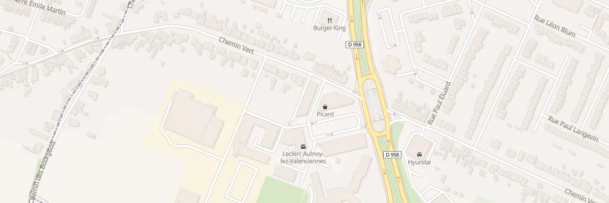 Plan du 4 Rue Noël Malvache à Aulnoy-lez-Valenciennes