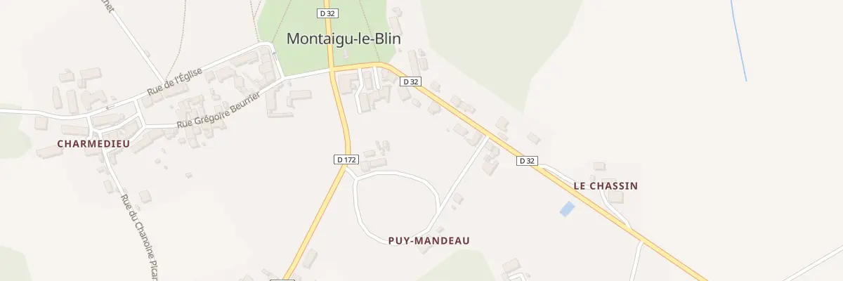 Plan du 18 Rue Michel Virotte à Montaigu-le-Blin