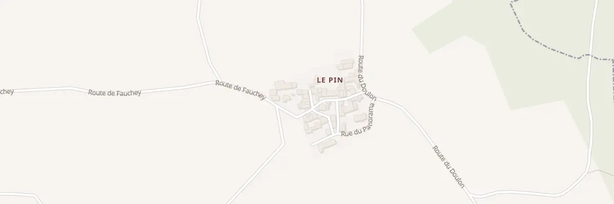 Plan du 5109 Le Pin à Frugières-le-Pin