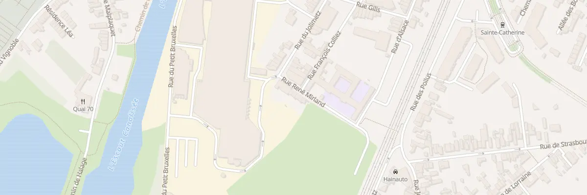 Plan du 6 Rue René Mirland à Valenciennes