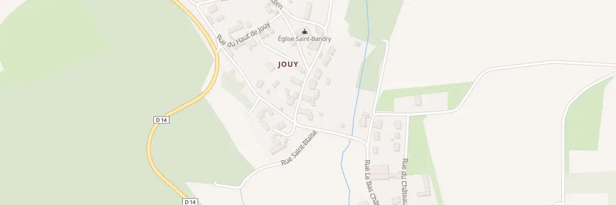 Plan du 5 Rue de Chavignon à Aizy-Jouy