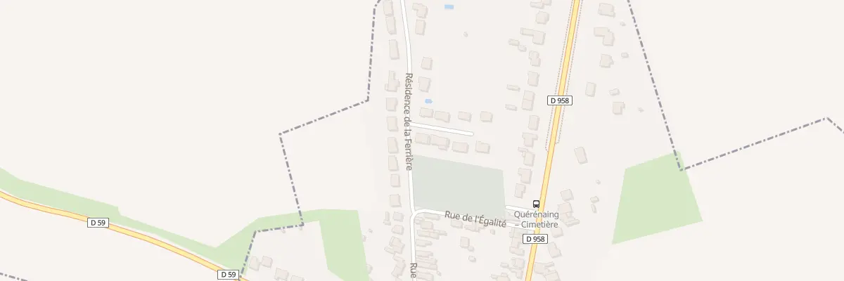 Plan du 14 Res de la Ferrière à Quérénaing