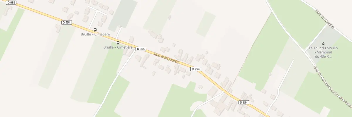 Plan du 556 Rue Jean Jaurès à Bruille-Saint-Amand