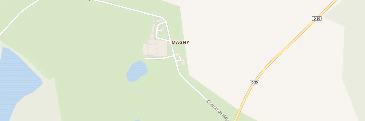 Plan du 5115 Magny à La Chapelle-aux-Chasses