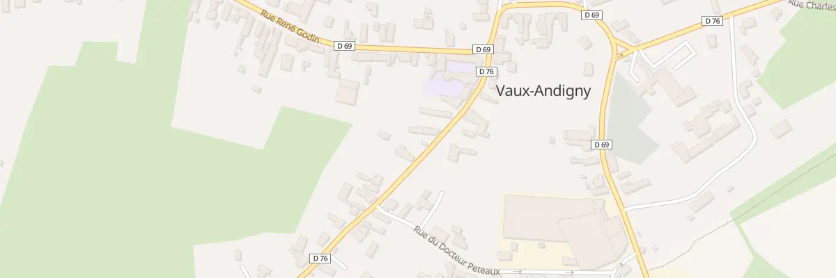 Plan du 13 Rue du Général Catroux à Vaux-Andigny