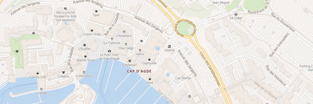 Plan du 4 Imp de la Misaine à Agde