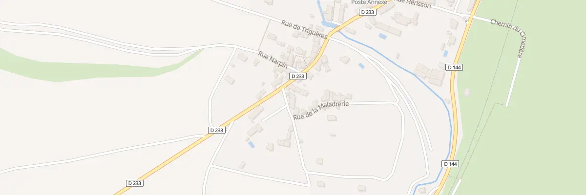 Plan du 1 Rue du Grafichot à Surgy