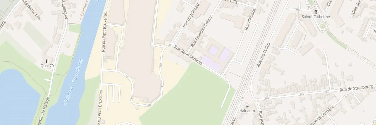 Plan du 10 Rue René Mirland à Valenciennes
