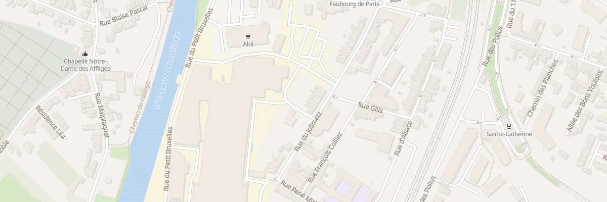 Plan du 36 Rue du Jolimetz à Valenciennes
