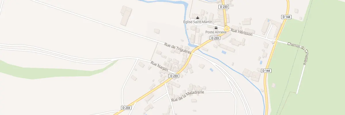 Plan du 4 Rle des Cours à Surgy