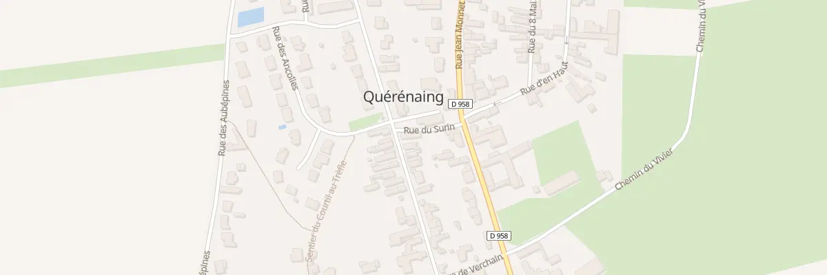 Plan du 24 Rue Neuve à Quérénaing