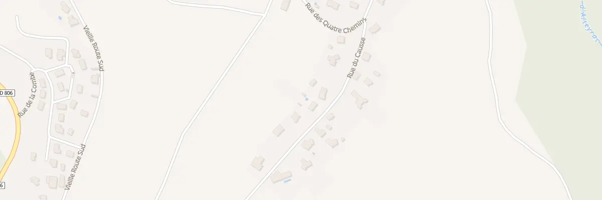 Plan du 6287 Alteyrac à Chastel-Nouvel