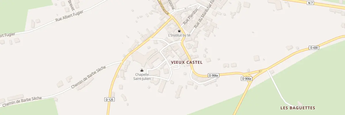 Plan du 5 Rue du Chateau à Saint-Gérand-le-Puy