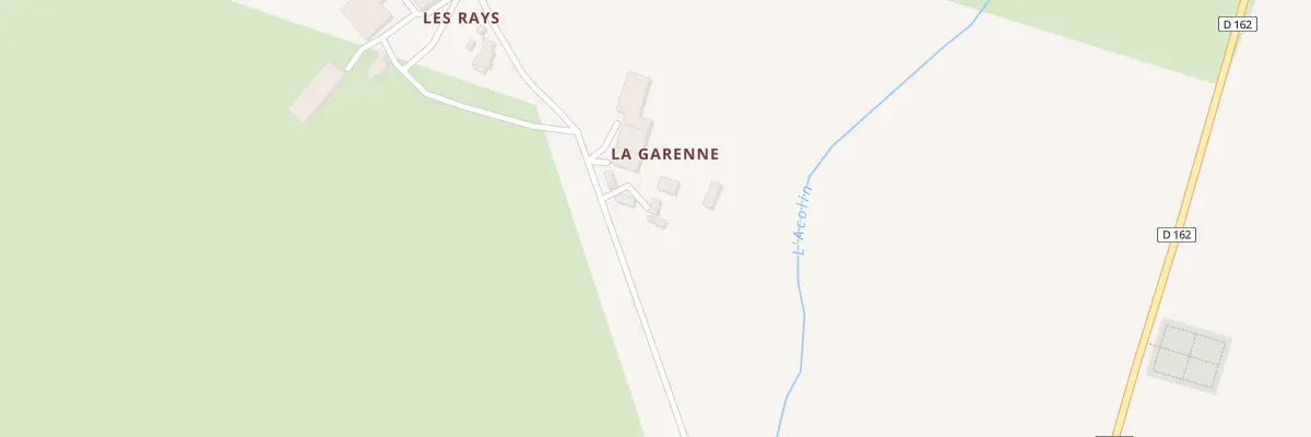 Plan du 5164 La Garenne à Mercy