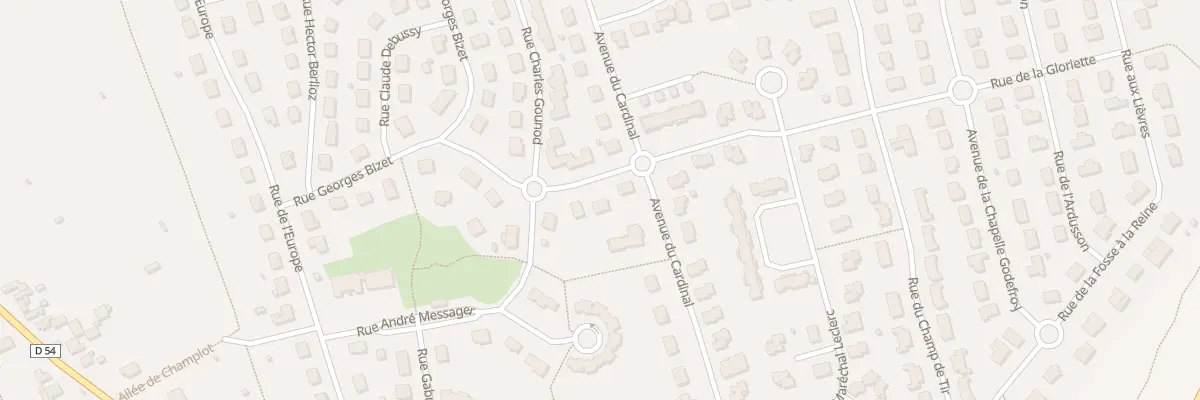 Plan du 3 Rue Jean Philippe Rameau à Nogent-sur-Seine