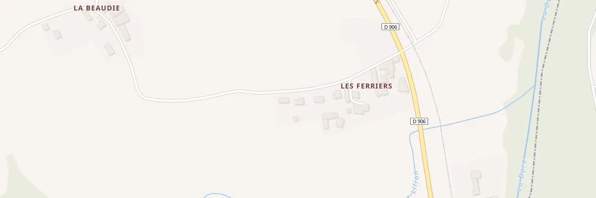 Plan du 17 Les Ferriers à Néronde-sur-Dore
