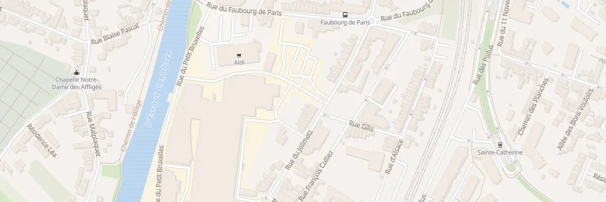Plan du 24 Rue du Jolimetz à Valenciennes
