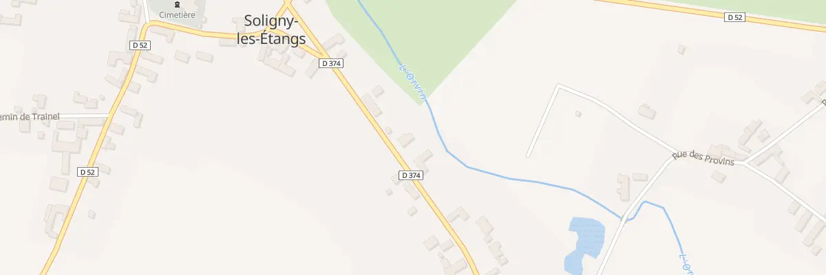 Plan du 5 Rue des Roises à Soligny-les-Étangs