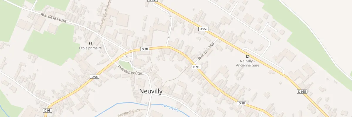 Plan du 12 Rue de la Liberté à Neuvilly