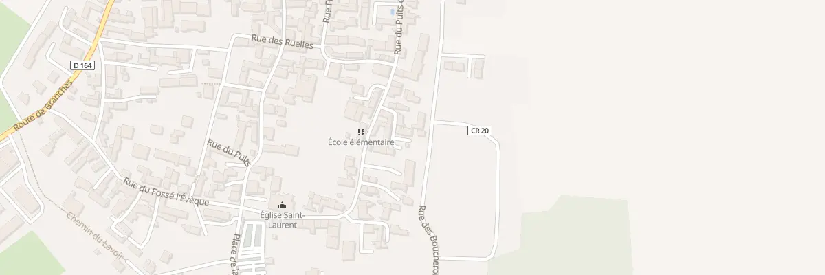 Plan du 30 Rue du Puits d’Hiver à Chichery